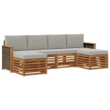 vidaXL Seturi de canapele Lemn Solid de Acacia 3384677