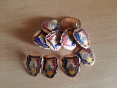 emblema militar de frunte foto