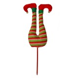 Cumpara ieftin Decoratiune Elf Craciun textil multicolor 19x4x50 cm