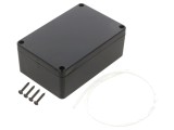 Carcasă universală MASZCZYK KM-276BZ/BK ABS neagră IP65 70x105x40mm