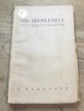 Z.CRT Interbelica - Din problemele culturii Europene - N. Bagdasar