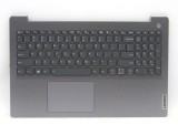 Carcasa cu tastatura palmrest Laptop, Lenovo, IdeaPad 3-15ALC6 Type 82KU, 5CB1B69154, AP21P000630, iluminata, artic grey