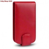 Husa Flip Piele Eco Forcell Rosu LG Optimus 3D P920 Premium