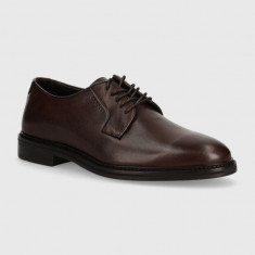 Gant pantofi de piele Bidford barbati, culoarea maro, 28631463.G46