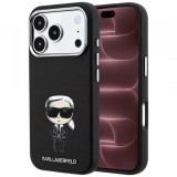 Husa MagSafe pentru Apple iPhone 18 Pro Max / 17 Pro Max, Karl Lagerfeld, Ikonik Sketch, Neagra
