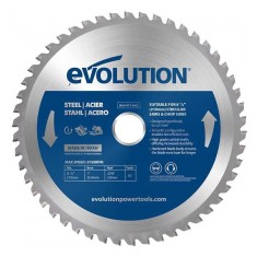 Disc pentru fierastrau circular, taiere otel moale Evolution M210TCT-50CS-0935, O210 x 25.4 mm, 50 dinti foto