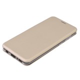 Husa Flip cover magnetic pentru Samsung Galaxy A21s, A217F Gold, ALC MOBILE