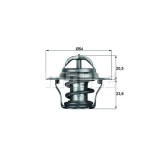 Termostat lichid racire Mahle Original TX1487D