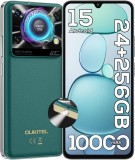 Cumpara ieftin Telefon Mobil OUKITEL C60 Pro, Verde, 4G, 6.88 HD+, 24GB RAM (8GB + 16GB Extensibili), 256GB ROM, 13MP, Android 15, Unisoc T606, Difuzor 110dB, Lanter