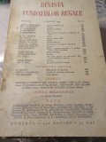 CI. Revista Fundațiilor Regale august 1943