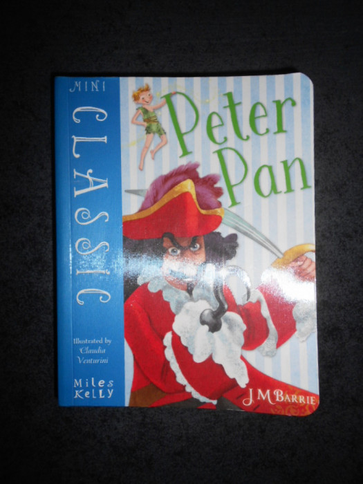 J. M. BARRIE - PETER PAN (2016, illustrated by Claudia Venturini, lb. engleza)