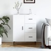 VidaXL Servantă, alb, 69,5x34x90 cm, lemn compozit 827932