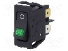 Intrerupator OFF-ON, 2 pozitii, DPST, Marquardt - 1555.3108
