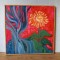 Tablou ulei canvas, Floare