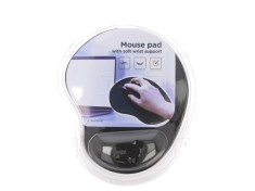 Mouse pad neagră din gel 240x200x4mm