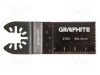P&acirc;nză fierăstrău GRAPHITE 34mm metal multitool BOSCH HSS