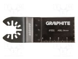 P&acirc;nză fierăstrău GRAPHITE 34mm metal multitool BOSCH HSS