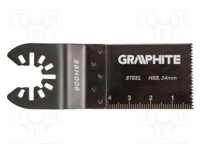 P&amp;acirc;nză fierăstrău GRAPHITE 34mm metal multitool BOSCH HSS foto
