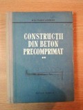 CONSTRUCTII DIN BETON PRECOMPRIMAT de WOLFGANG HERBERG, VOL II 1961