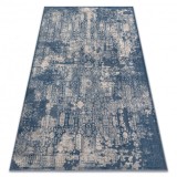 Covor L&acirc;nă NAIN Ornament vintage 7591/51644 albastru inchis / bej, 200x300 cm