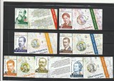 ROMANIA 2012 LP 1932 PORTRETELE BANCNOTELOR SERIE CU MANSETA MNH NESTAMPILATA