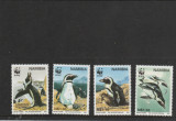 Fauna ,pinguini africani ,Namibia., Nestampilat