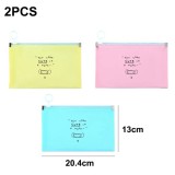 Set 6 pungute de depozitare pentru masti, plastic, multicolor