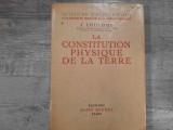 La constitution physique de la Terre-J.Coulomb