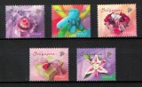 Singapore 2005 - Greeting Stamps, flori, serie neuzata