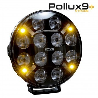 Proiector faza lunga cu DRL si Stroboscop Pollux9+ LEDSON foto