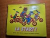 Carte Copii Relief La Start! 1982, Educativa, Vintage, 7 File, Bucuresti