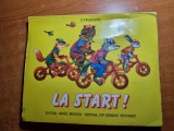Carte Copii Relief La Start! 1982, Educativa, Vintage, 7 File, Bucuresti