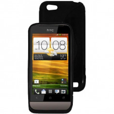 Husa Telefon Silicon HTC One V Black