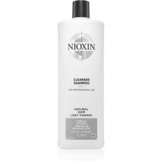 Nioxin System 1 Cleanser Shampoo sampon pentru curatare pentru par fin si normal 1000 ml