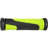 MANSOANE ATV/JET 997 CU LOCK ON DENSITATE DUBLA NEGRU CU GALBEN, Progrip