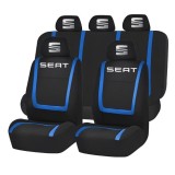 Set Huse Scaune Universale Compatibile cu Seat &ndash; Negru/Albastru