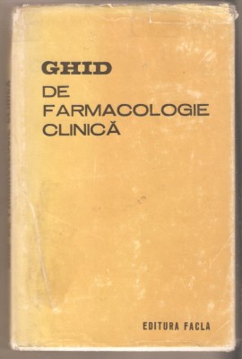 Ghid de farmacologie clinica foto