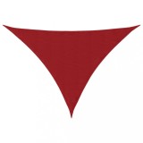 Cumpara ieftin Parasolar, rosu, 3x3x4,24 m, tesatura oxford, triunghiular