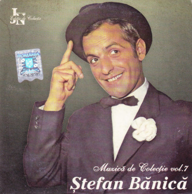 CD Pop: Stefan Banica - Muzica de colectie vol.7 ( original, stare foarte buna ) foto