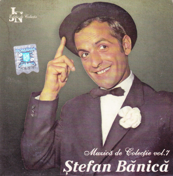 CD Pop: Stefan Banica - Muzica de colectie vol.7 ( original, stare foarte buna )