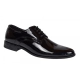 Pantofi barbati eleganti din piele naturala - Model Klaime Negru Lac