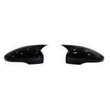 Capace oglinda tip Batman, negru lucios, pentru VW Passat CC 2008-2017 (set 2)