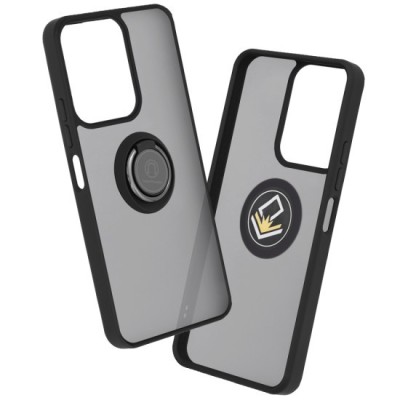 Husa pentru Xiaomi Redmi 13C 4G / 13C 5G / Poco M6 / C65 - Techsuit Glinth - Black foto