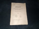 ANNALES DE L INSTITUT NATIONAL ZOOTECHNIQUE DE ROUMANIE TOME 1 1932