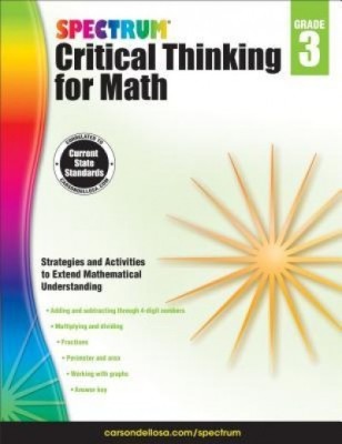 Spectrum Critical Thinking for Math, Grade 3 foto