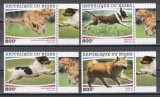 Niger 2020 - Rase de C&acirc;ini, Serie cu Tapsuri, MNH