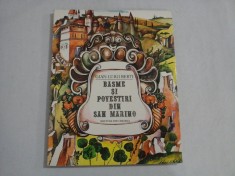 BASME SI POVESTIRI DIN SAN MARINO - Gian Luigi BERTI - Bucuresti, 1981