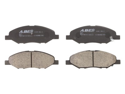 Set placute frana,frana disc NISSAN NOTE (E11) (2006 - 2013) ABE C11080ABE foto