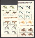 Romania.1964 Gradina Zoologica Bucuresti bloc 4 TR.631