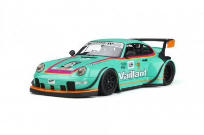 PRECOMANDA: Macheta auto Porsche RWB Body kit Vaillant 2022 GT869, 1:18 GT foto
